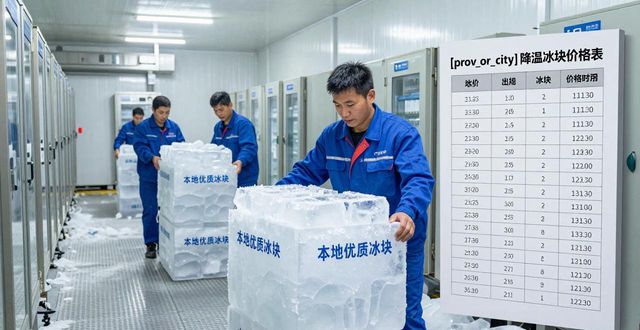 北京朝阳区降温冰块多少钱一吨？本地制冰厂报价来了