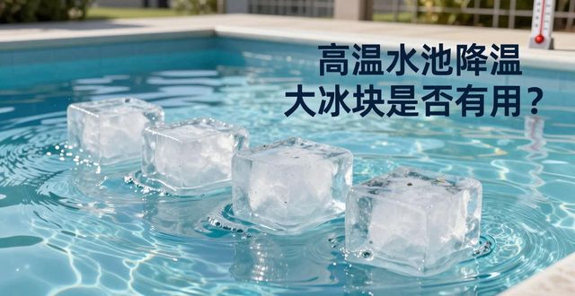 北京朝阳区高温水池降温大冰块，到底管不管用？