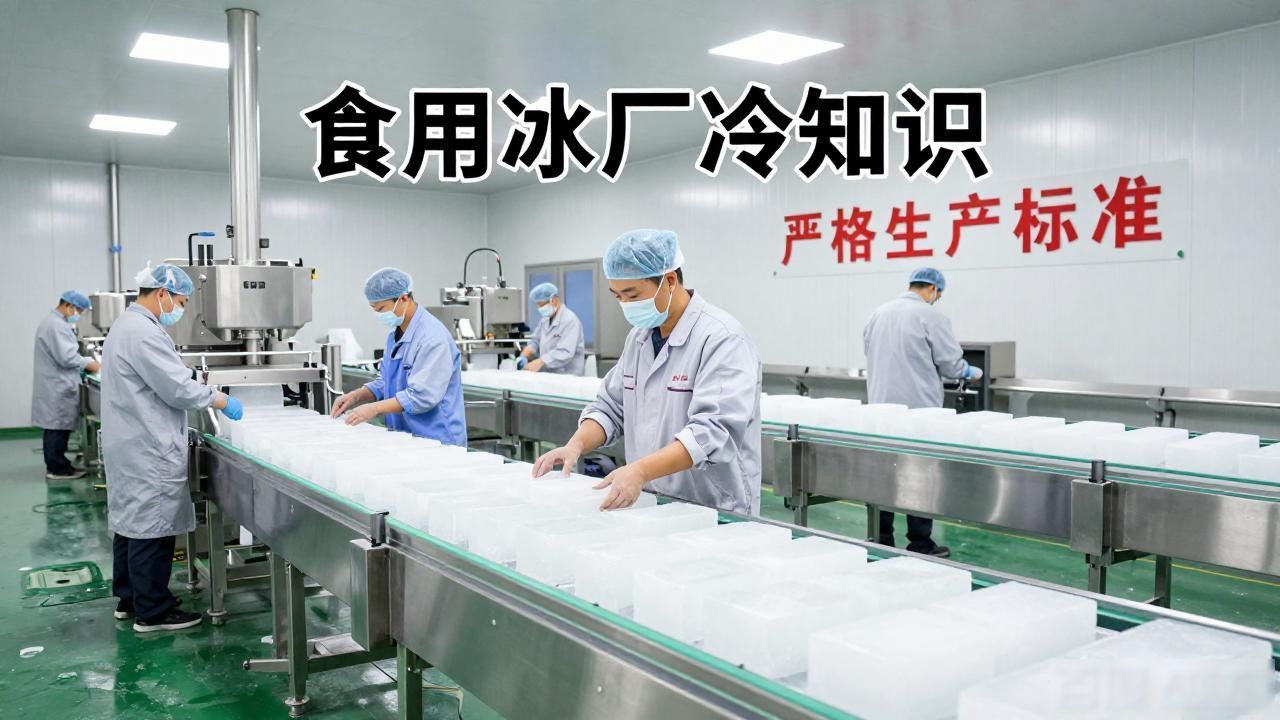 北京朝阳区食用冰厂冷知识：冰块也能喝出讲究